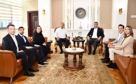 Türk Ocakları Derneğinden Vali Yavuz 'a Hayırlı Olsun Ziyareti