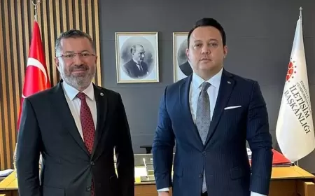 Karabük Üniversitesi Rektörü Ankara'da Temaslarda Bulundu