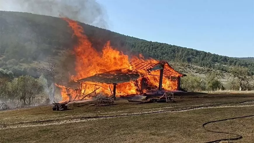 Ovacık 'ta Yangın Sayısı 9'a Yükseldi