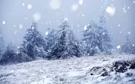 Karabük'ün Ufuklarında Kar Göründü