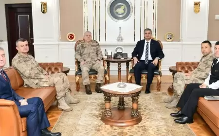 Karabük Valisi Mustafa Yavuz'a Jandarma'dan Ağır Misafirler