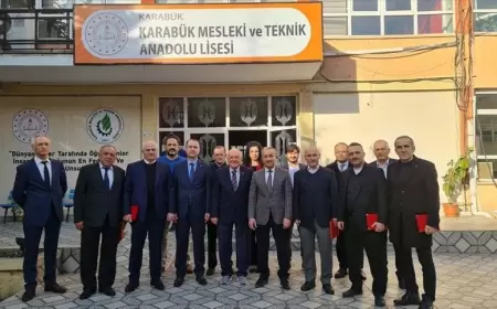 Karabük Mesleki ve Teknik Anadolu Lisesi’ne Bilgisayar Laboratuvarı Desteği