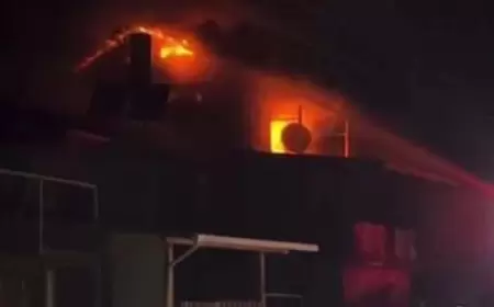 Karabük'ün Eskipazar İlçesinde 2 Katlı Evde Yangın: 1 Kişi Hastaneye Kaldırıldı