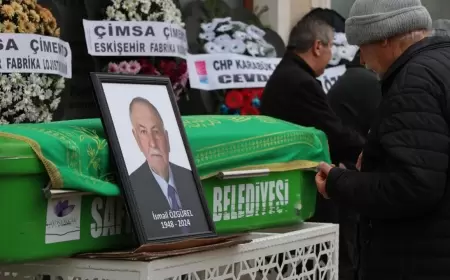 Safranbolu’da CHP’li Meclis Üyesine Veda