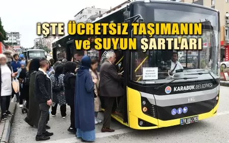 Karabük’te Emeklilere Ücretsiz Su ve Toplu Taşıma Şartları Açıklandı
