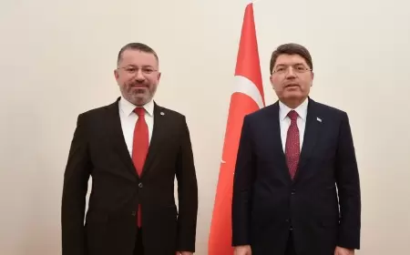 KBÜ Rektörü Kırışık, Adalet Bakanı Tunç ile Görüştü