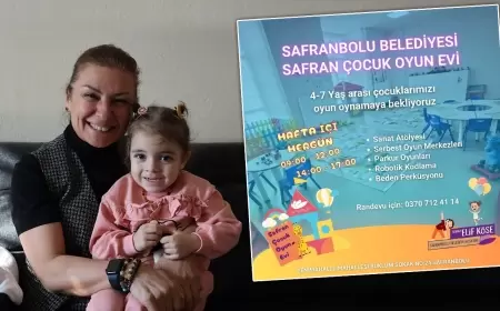 Safranbolu Belediye Başkanı Elif Köse’den Çocuklara Oyun Evi Daveti