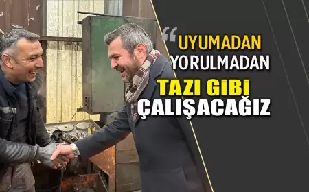 AK Parti Karabük Belediye Başkan Adayı Özkan Çetinkaya: "Uyumadan, Yorulmadan Tazı Gibi Çalışacağız"