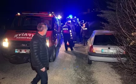 Karabük’te Devrilen Otomobilin Sürücüsü Hastaneye Kaldırıldı