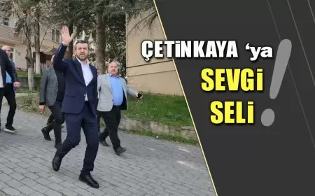 Özkan Çetinkaya, 100. Yıl Mahallesi’nde Sevgi Seliyle Karşılandı