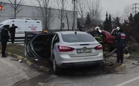 Karabük-Ankara Yolunda Kaza: 1 Yaralı