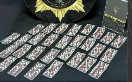 Karabük’te Sentetik Ecza Operasyonu: 2 Kişi Cezaevine Gönderildi