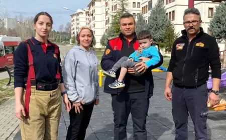Safranbolu’da Minik Ö.T’nin Bacağı Spor Aletine Sıkıştı