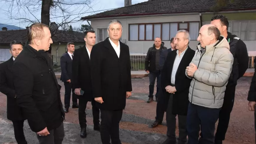 Karabük Valisi Yavuz, Demir Çelik Anadolu Lisesi İnşaatını İnceledi