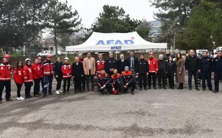 Karabük'te Deprem Tatbikatı Heyecanı!