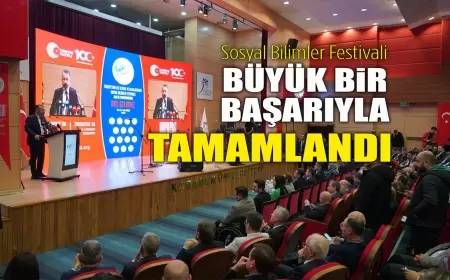 Karabük Üniversitesi’nin Ev Sahipliğindeki Sosyal Bilimler Festivali Büyük Başarıyla Tamamlandı