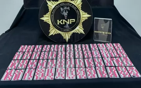 Karabük’te Uyuşturucu Operasyonu: 727 sentetik ecza, 1 Gözaltı