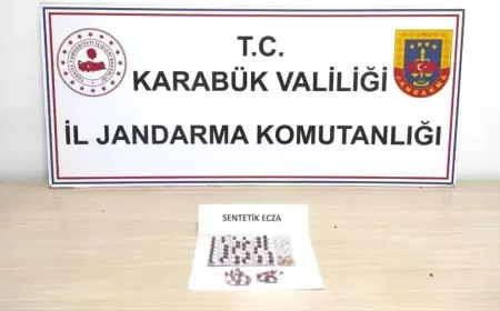 Karabük’te Sentetik Hap Operasyonu: 2 Gözaltı
