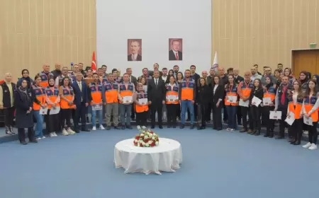 Karabük’te AFAD Gönüllülerine Özel Kimlik Kartı Dağıtımı