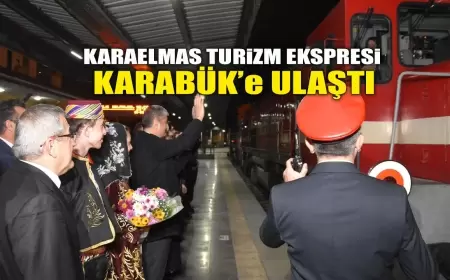Info Seferine Başlayan Karaelmas Turizm Ekspresi Karabük'e ulaştı
