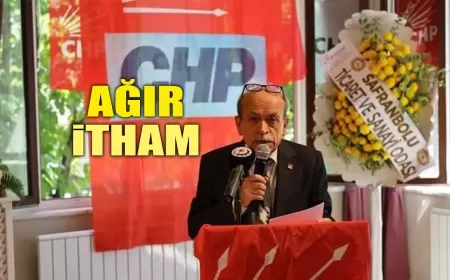 CHP SAFRANBOLU'DAN ESKİ BELEDİYE BAŞKANLARINA SERT TEPKİ: "OMURGASIZLAR"