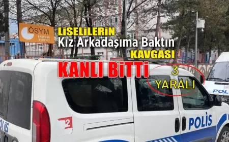 Karabük'te Liselilerin "Kız Arkadaşıma Baktın" Kavgası kanlı Bitti: 3 Yaralı
