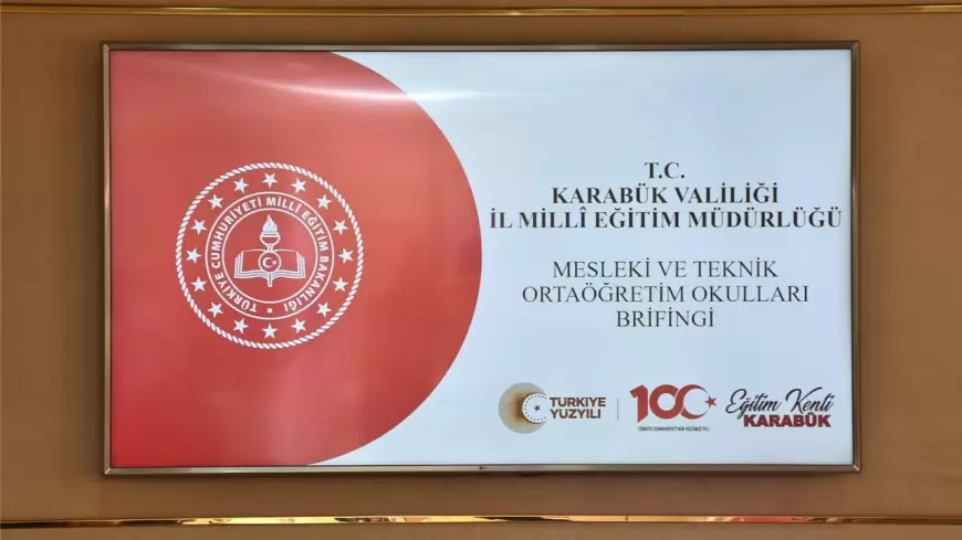 Karabük’te İstihdam ve Mesleki Eğitim Toplantısı Yapıldı