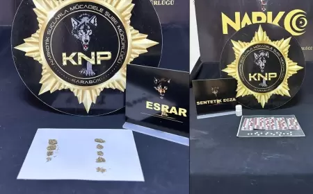 KARABÜK'TE ARDI ARDINA UYUŞTURUCU OPERASYONLARI: İKİ ŞÜPHELİ GÖZALTINDA