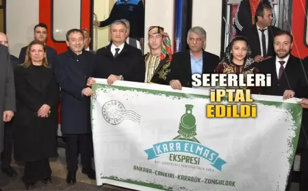 BÖLGE TURİZME KATKI SAĞLAYACAKTI KARAELMAS EKSPRESİ'NİN SEFERLERİ İPTAL EDİLDİ
