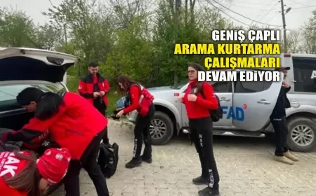 KARABÜK EFLANİ'DE KAYBOLAN ADAM İÇİN GENİŞ ÇAPLI ARAMA KURTARMA ÇALIŞMALARI DEVAM EDİYOR