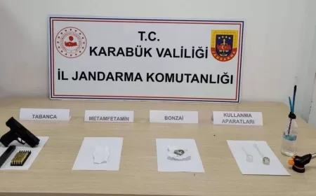 KARABÜK'TE UYUŞTURUCU OPERASYONUNDA BİR KİŞİ YAKALANDI