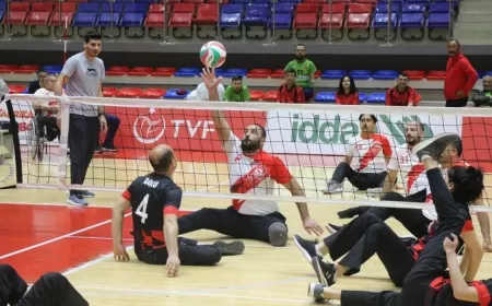 KARABÜK'TE OTURARAK VOLEYBOL 1. LİG MÜSABAKALARI HEYECANI SONA ERDİ
