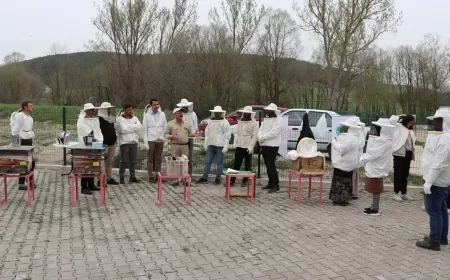 EFLANİ'DE KADINLAR VE GENÇ ÇİFTÇİLERE ARICILIK EĞİTİMİ