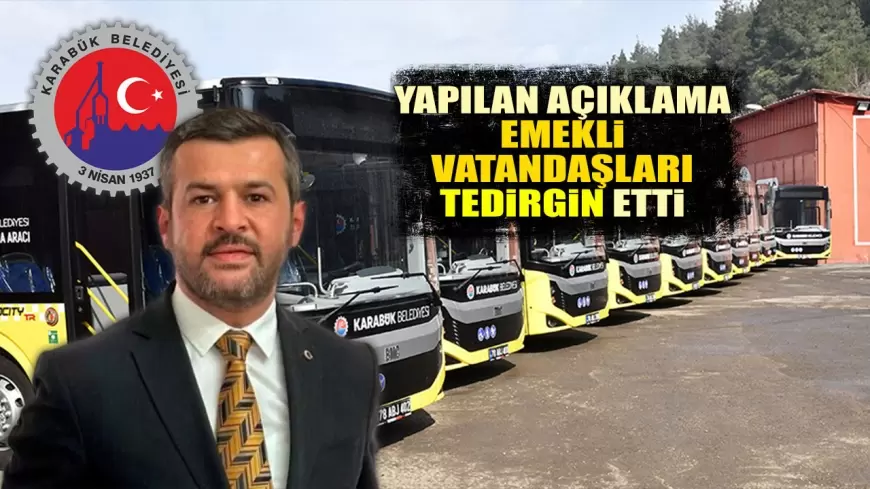 YAPILAN AÇIKLAMA EMEKLİ VATANDAŞLARI TEDİRGİN ETTİ