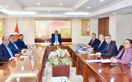 KARABÜK İL ENCÜMEN TOPLANTISI VALİ YAVUZ BAŞKANLIĞINDA GERÇEKLEŞTİRİLDİ