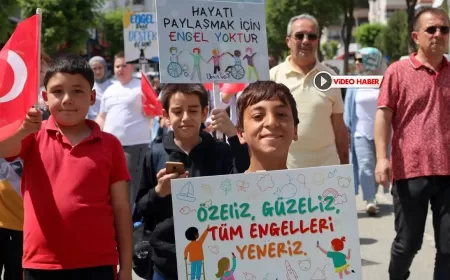 SAFRANBOLU'DA ENGELLİLER HAFTASI KAPSAMINDA FARKINDALIK YÜRÜYÜŞÜ VE UÇURTMA ŞENLİĞİ DÜZENLENDİ