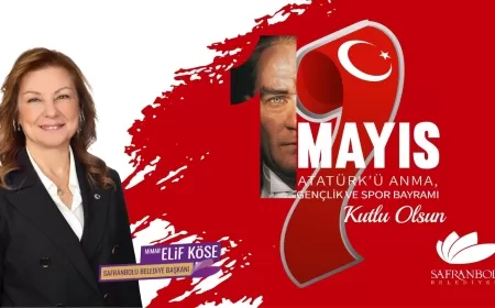 BAŞKAN ELİF KÖSE'DEN 19 MAYIS MESAJI GENÇLİĞİN VE SPORUN ÖNEMİNE VURGU