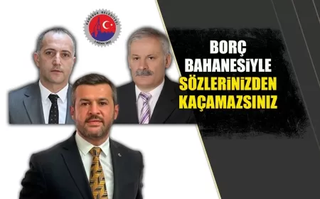 MHP'DEN KARABÜK BELEDİYE BAŞKANI ÇETİNKAYA'YA SERT TEPKİ: "BORÇ BAHANESİYLE SÖZLERİNİZDEN KAÇAMAZSINIZ"