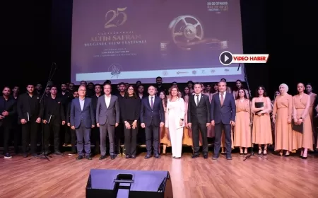 25. ULUSLARARASI ALTIN SAFRAN BELGESEL FİLM FESTİVALİ COŞKUSU BAŞLADI