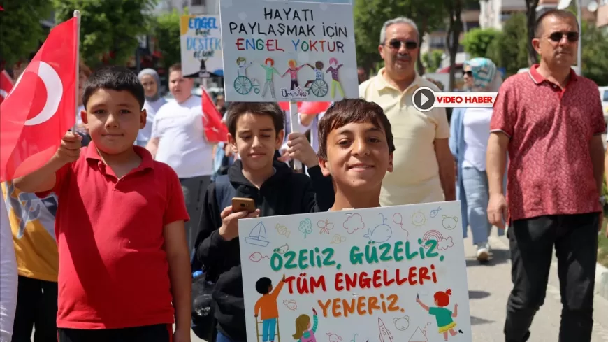 SAFRANBOLU'DA ENGELLİLER HAFTASI KAPSAMINDA FARKINDALIK YÜRÜYÜŞÜ VE UÇURTMA ŞENLİĞİ DÜZENLENDİ