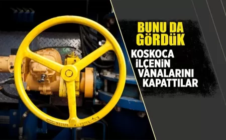 KARABÜK YENİCE'DE SU VANALARI KAPATILDI: İLÇE SUSUZ KALDI