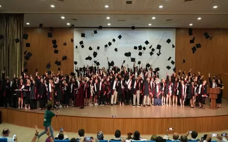 KBÜ'DE MEZUNİYET COŞKUSU: ÖĞRENCİLER GELECEĞE ADIM ATIYOR