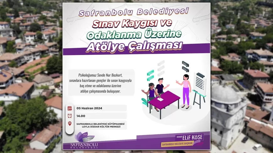 BAŞKAN ELİF KÖSE'DEN ÜNİVERSİTE SINAVINA GİRECEK ÖĞRENCİLERE DESTEK
