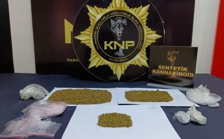 KARABÜK'TE UYUŞTURUCU OPERASYONU: 6 GÖZALTI, 1 TUTUKLAMA