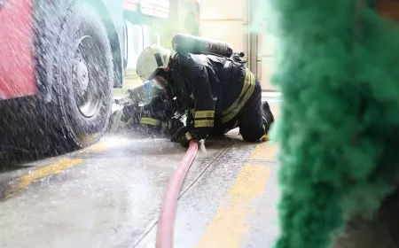 STAJYER İTFAİYECİLERE NEFES KESEN EĞİTİM SAFRANBOLU'DA GERÇEKLEŞTİ