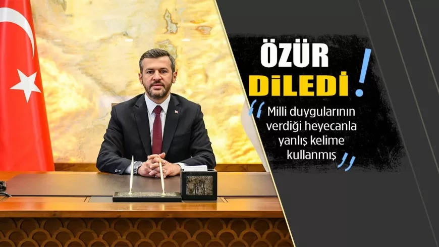 KARABÜK BELEDİYE BAŞKANI ÇETİNKAYA'DAN 'İŞGAL' GAFI İÇİN ÖZÜR