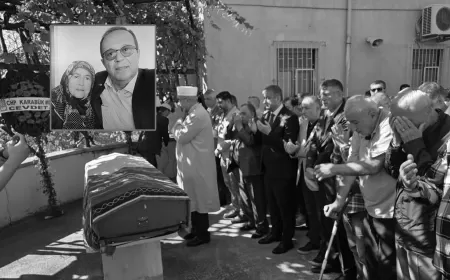 GAZETECİ İLHAN ALPBOĞA'NIN ANNESİ FATMA ALPBOĞA SON YOLCULUĞUNA UĞURLANDI