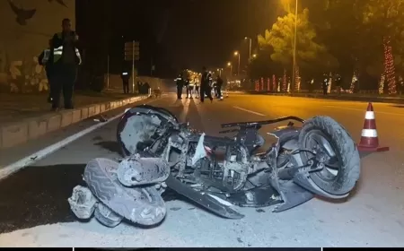 KARABÜK'TE İKİ MOTOSİKLET ÇARPIŞTI: 1 ÖLÜ, 2 YARALI