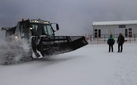 KARABÜK KELTEPE KAYAK MERKEZİ YENİ SEZONA HAZIRLANIYOR