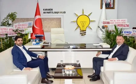 REKTÖRÜN ZİYARETİ ÜLKE GÜNDEMİNDE MANŞET OLDU